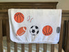 Sports Baby Milestone Blanket