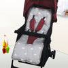 Baby Stroller Cushion Pad with Pillow Cotton Mat Stroller Seat Mat Accessories Stroller Pad Soft Warm Carriage Seat