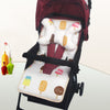 Baby Stroller Cushion Pad with Pillow Cotton Mat Stroller Seat Mat Accessories Stroller Pad Soft Warm Carriage Seat