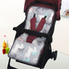 Baby Stroller Cushion Pad with Pillow Cotton Mat Stroller Seat Mat Accessories Stroller Pad Soft Warm Carriage Seat