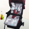 Baby Stroller Cushion Pad with Pillow Cotton Mat Stroller Seat Mat Accessories Stroller Pad Soft Warm Carriage Seat