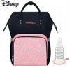 Disney Pink Series Baby Bag USB Diaper Bag Waterproof Mommy Bag Backpack For Travel Maternity Stroller Bag Colorful Large 2020