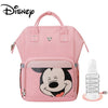 Disney Pink Series Baby Bag USB Diaper Bag Waterproof Mommy Bag Backpack For Travel Maternity Stroller Bag Colorful Large 2020