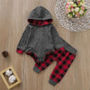 Autumn New Baby Newborn Boy Girl Casual Clothing Set Rompers Long Sleeve Cotton Hoodie Sweatshirt Tops +Pants Trousers